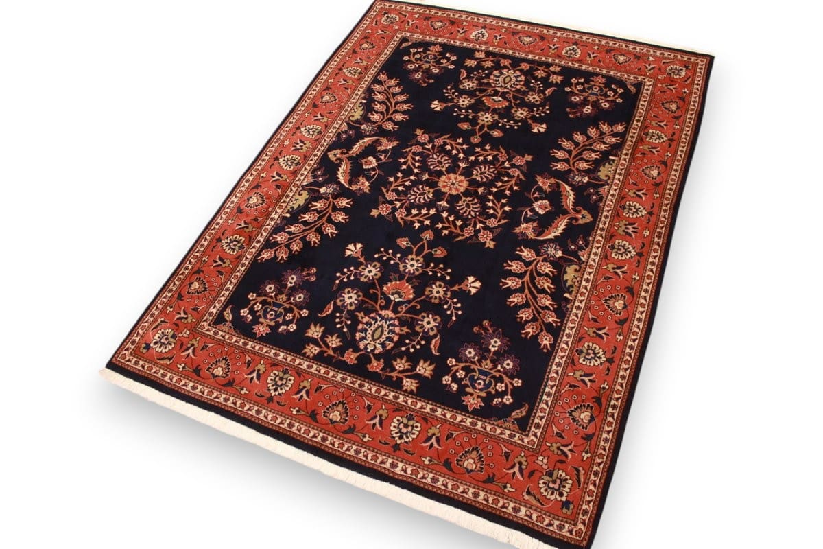 Sarouk Farahan Persian Rug — handmade, Wool