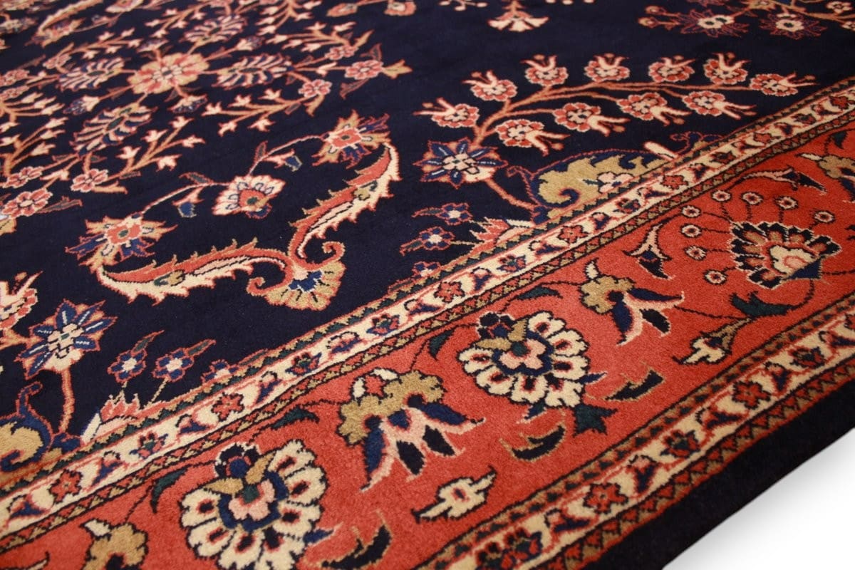 Sarouk Farahan Persian Rug — handmade, Wool