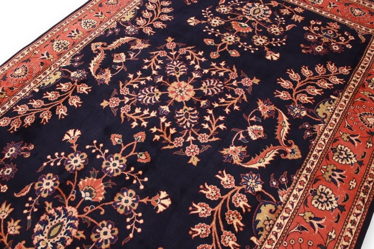 Sarouk Farahan Persian Rug — handmade, Wool