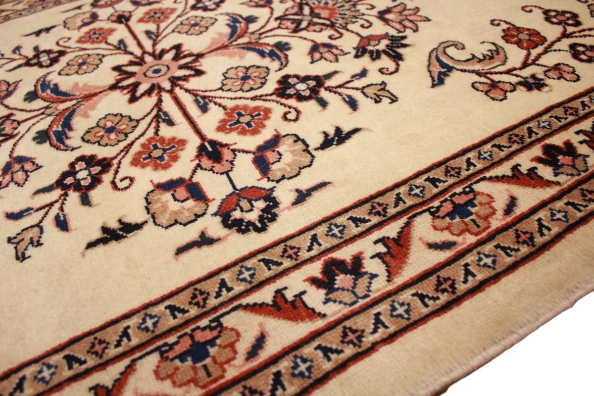 perser-teppich-sarough-laufer-202x86-cm-farbenfrohe-blumenmuster-handgeknupft-9 Sarouk Farahan Persian Rug