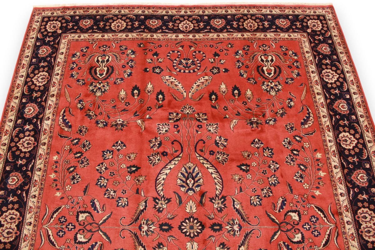 Sarouk Farahan Persian Rug — handmade, Wool