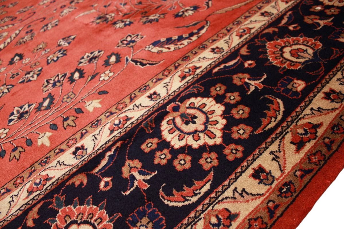 Sarouk Farahan Persian Rug — handmade, Wool