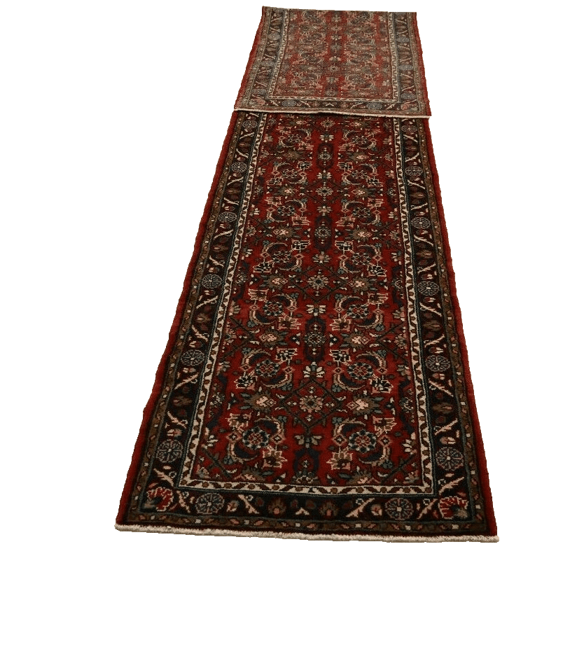 Hamadan Persian Rug 464 × 89 cm, Wool, hand-knotted