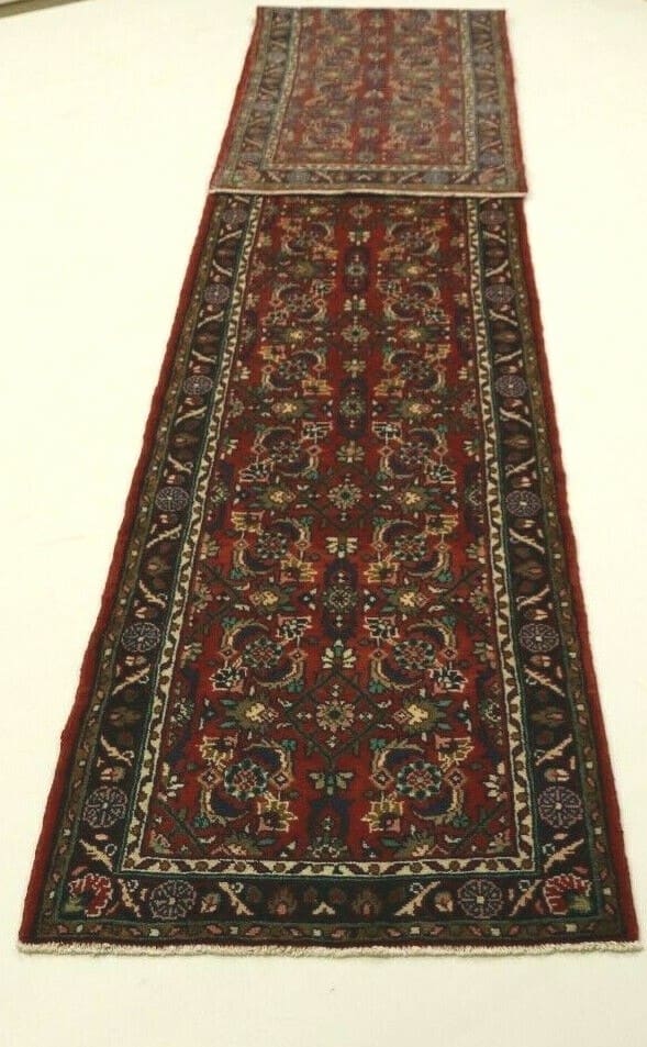 Hamadan Persian Rug 464 × 89 cm, Wool, hand-knotted