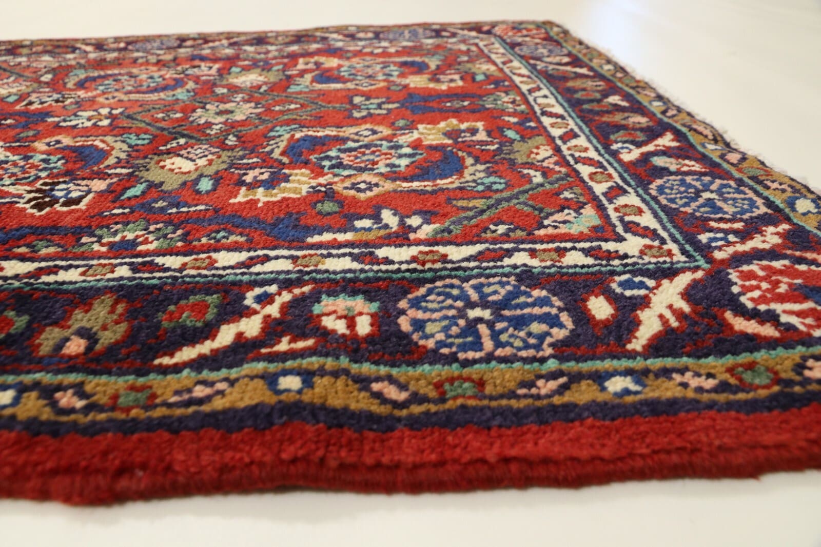 Hamadan Persian Rug 464 × 89 cm, Wool, hand-knotted