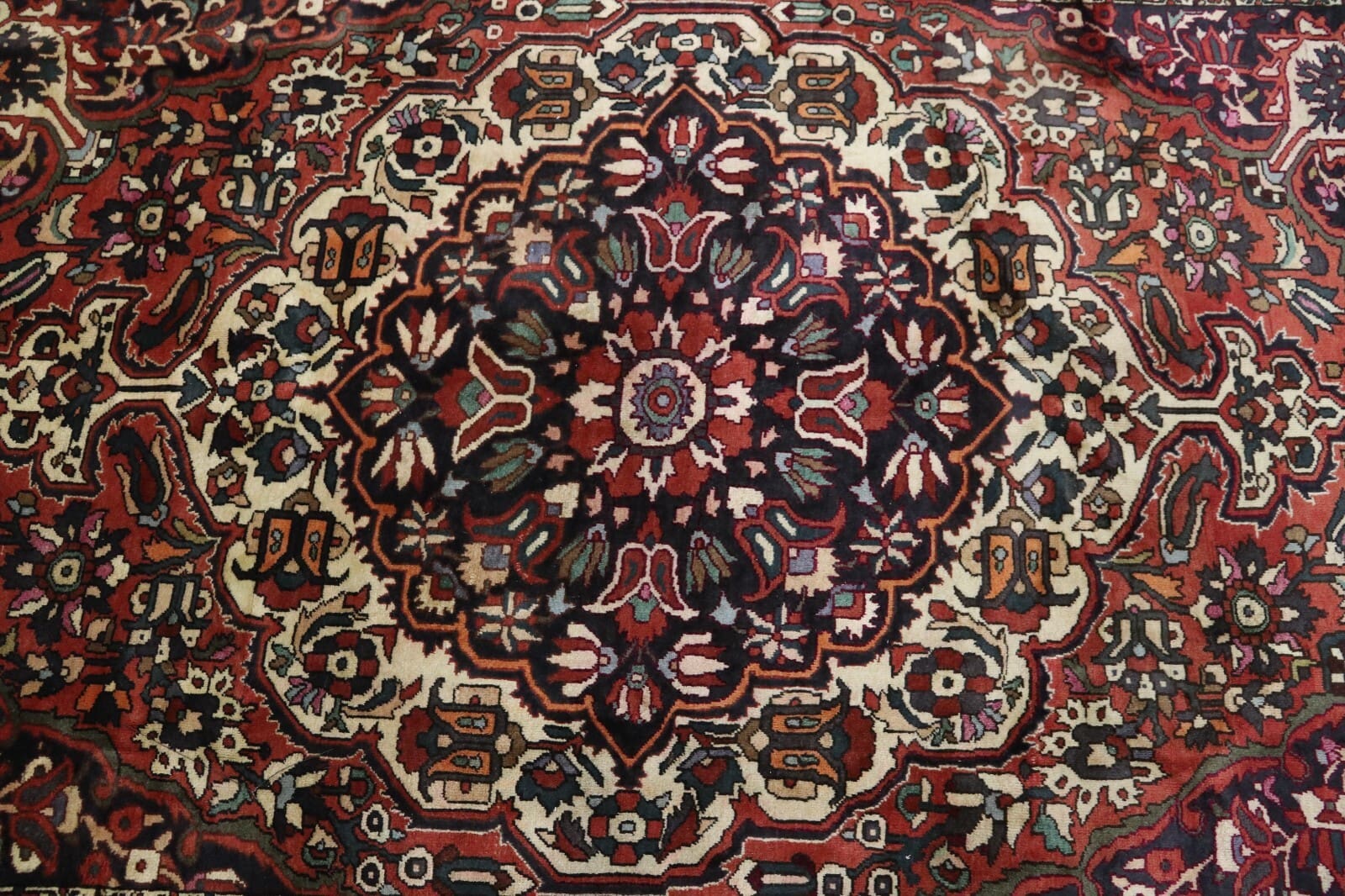Hand-Knotted Wool Bakhtiari Persian Rug, 310 × 205 cm