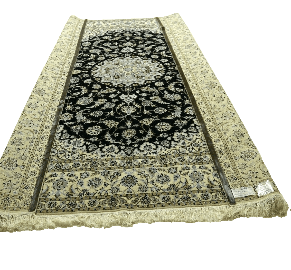 Nain Persian Rug — hand-knotted, 310 × 200 cm, Wool & Silk