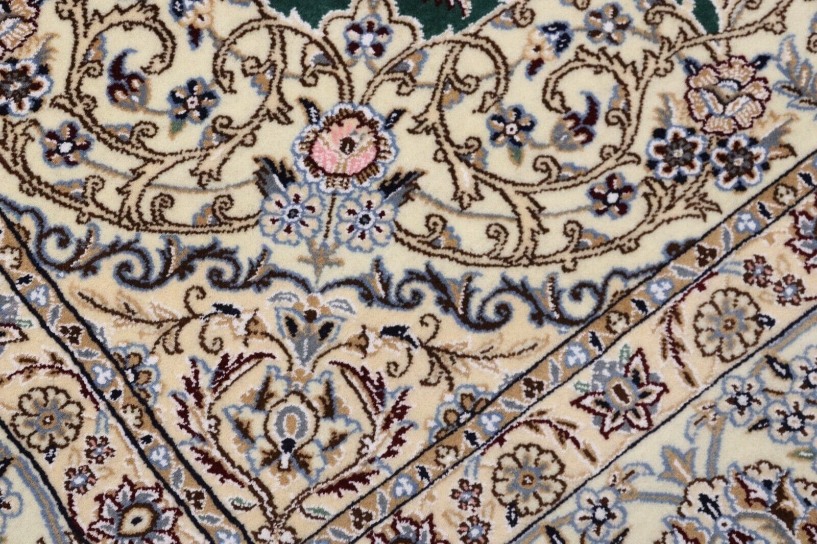 Nain Persian Rug 352 × 251 cm, Wool, hand-knotted