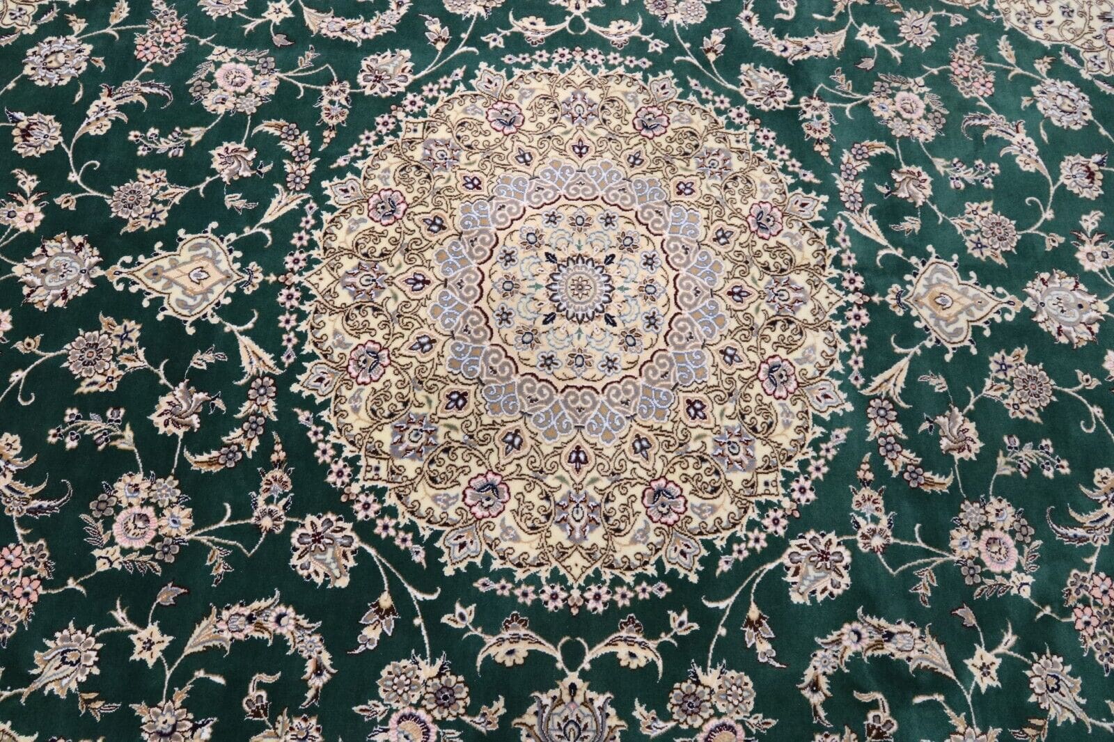 Nain Persian Rug 352 × 251 cm, Wool, hand-knotted