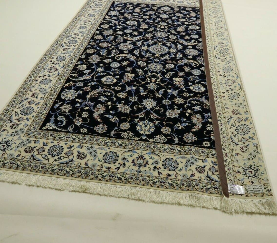 Oriental Persian Rug — hand-knotted, 300 × 200 cm, Wool & Silk