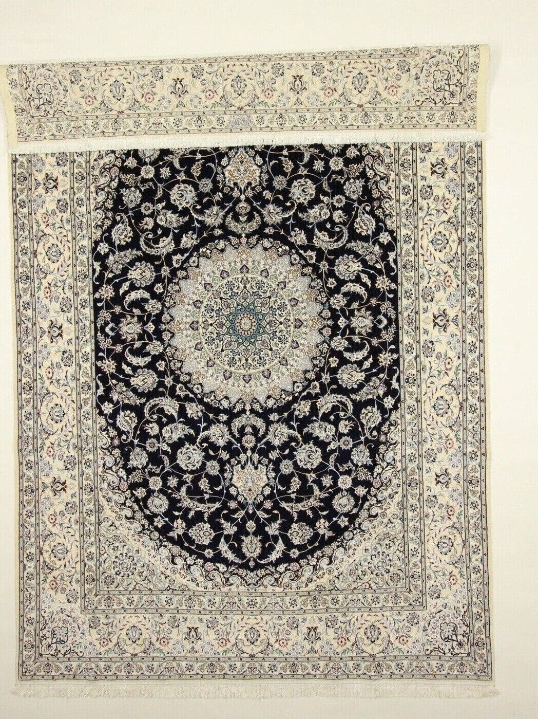 orientteppich-super-nain-6-la-311-x-207-cm-850000-knoten-handgeknupft Hand-Knotted Wool & Silk Nain Persian Rug, 309 × 206 cm