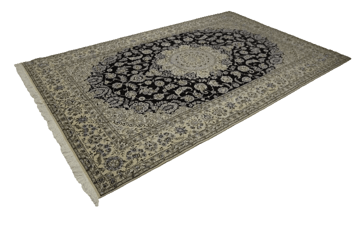 wunderschoner-perserteppich-337x214cm-500000-knoten-handgeknupft-2 Oriental Persian Rug — hand-knotted, 335 × 213 cm, Wool & Silk