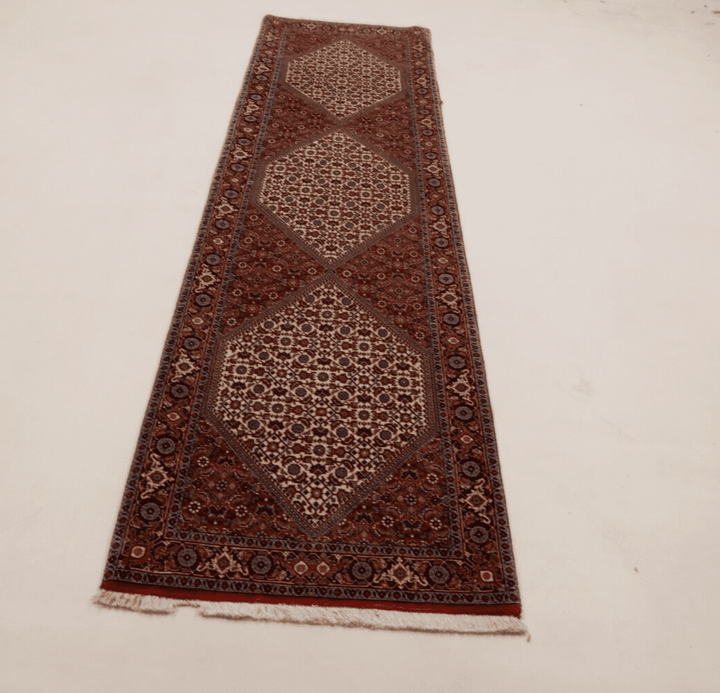orientteppich-bidjar-302x84-cm-500000-knoten-handgeknupft-2 Bijar Persian Rug 300 × 83 cm, Wool & Silk, hand-knotted