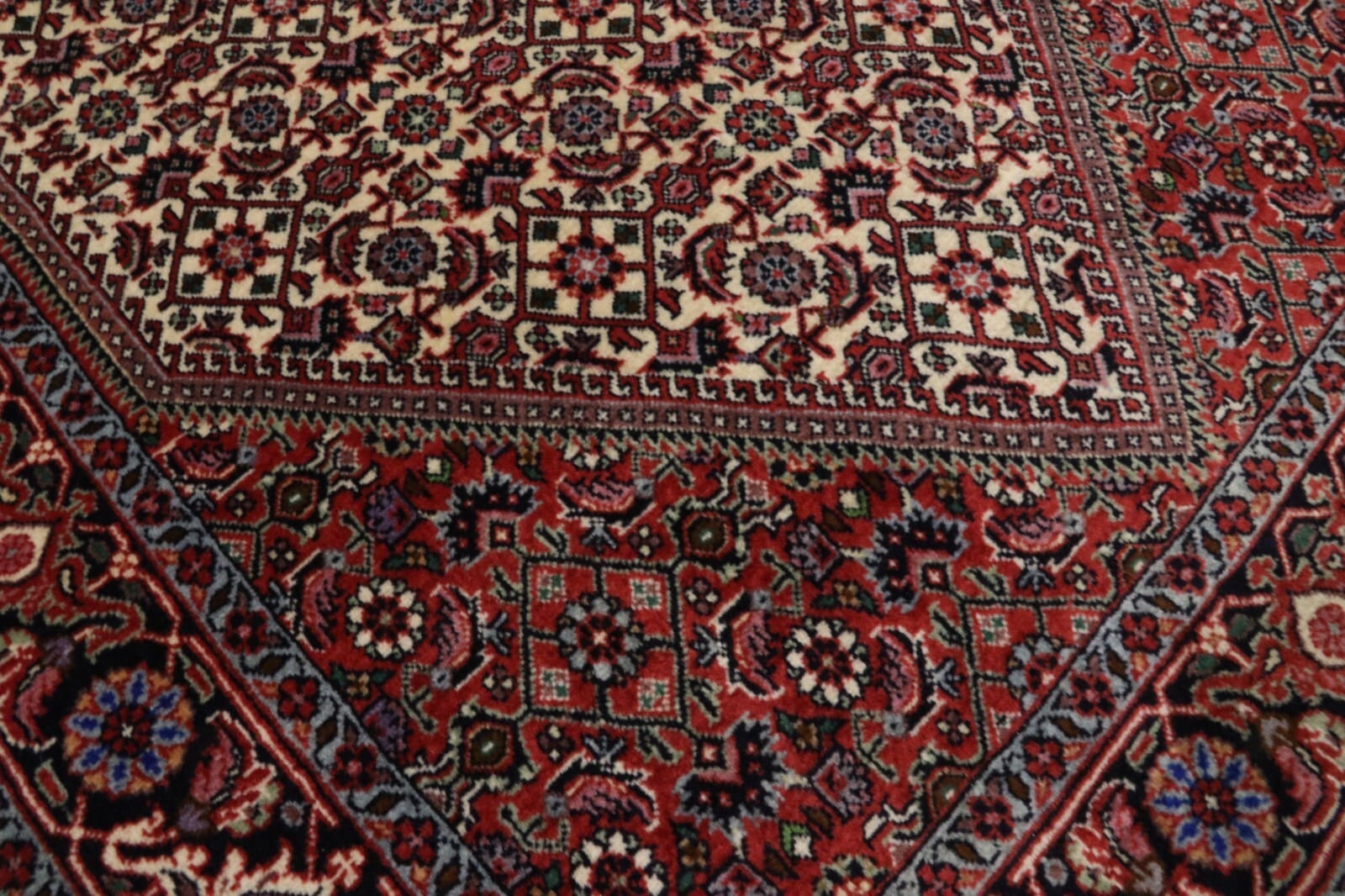 orientteppich-bidjar-302x84-cm-500000-knoten-handgeknupft-1 Bijar Persian Rug 300 × 83 cm, Wool & Silk, hand-knotted