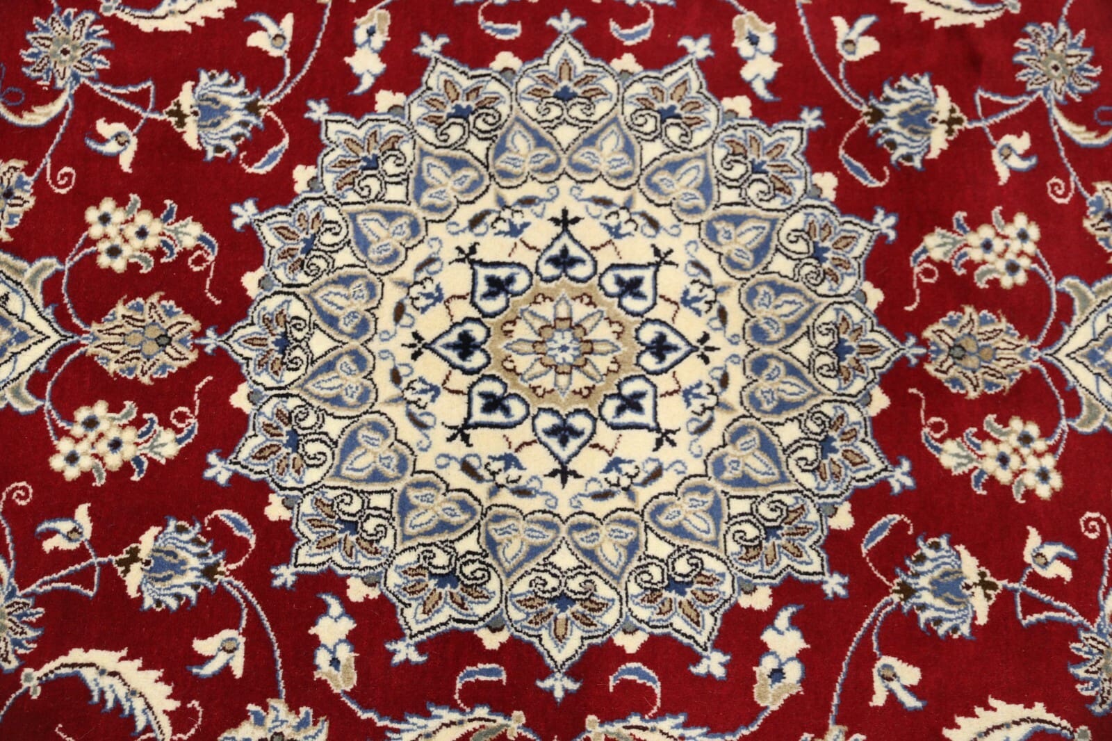 Oriental Persian Rug 297 × 200 cm, Wool & Silk, hand-knotted
