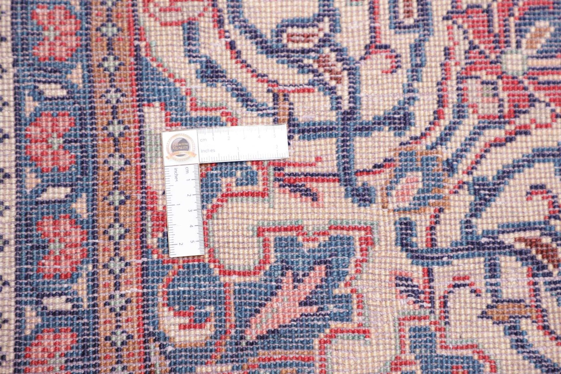 Hand-Knotted Wool Sarouk Farahan Persian Rug, 303 × 395 cm