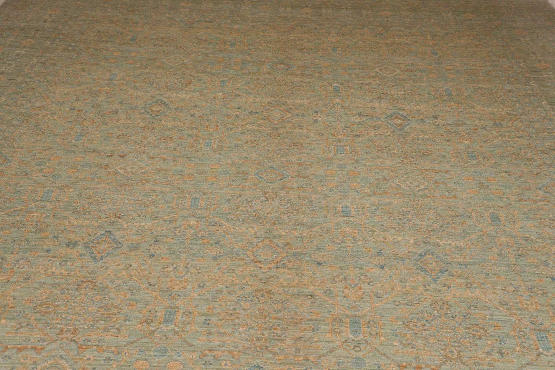 Ziegler Pakistani Rug — hand-knotted, 303 × 408 cm, Wool