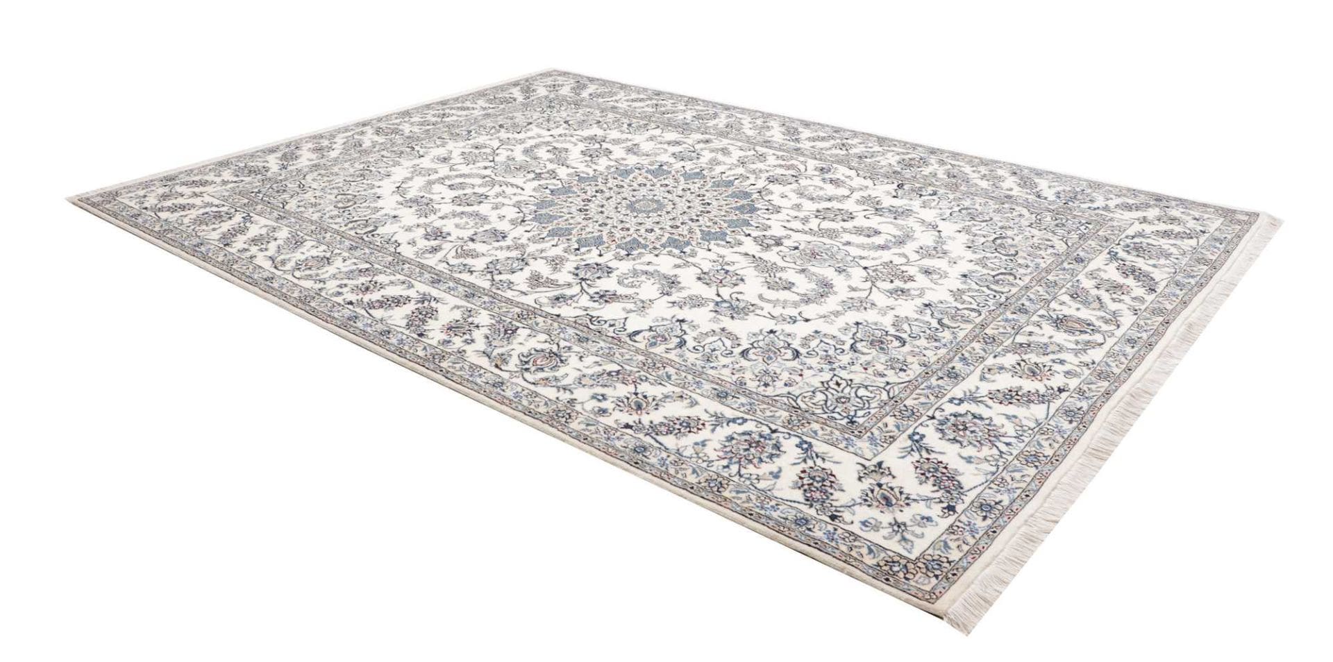 nain-teppich-252-x-343cm-florale-muster-handgeknupft-perserteppich-2 Nain Persian Rug — hand-knotted, 252 × 343 cm, Wool