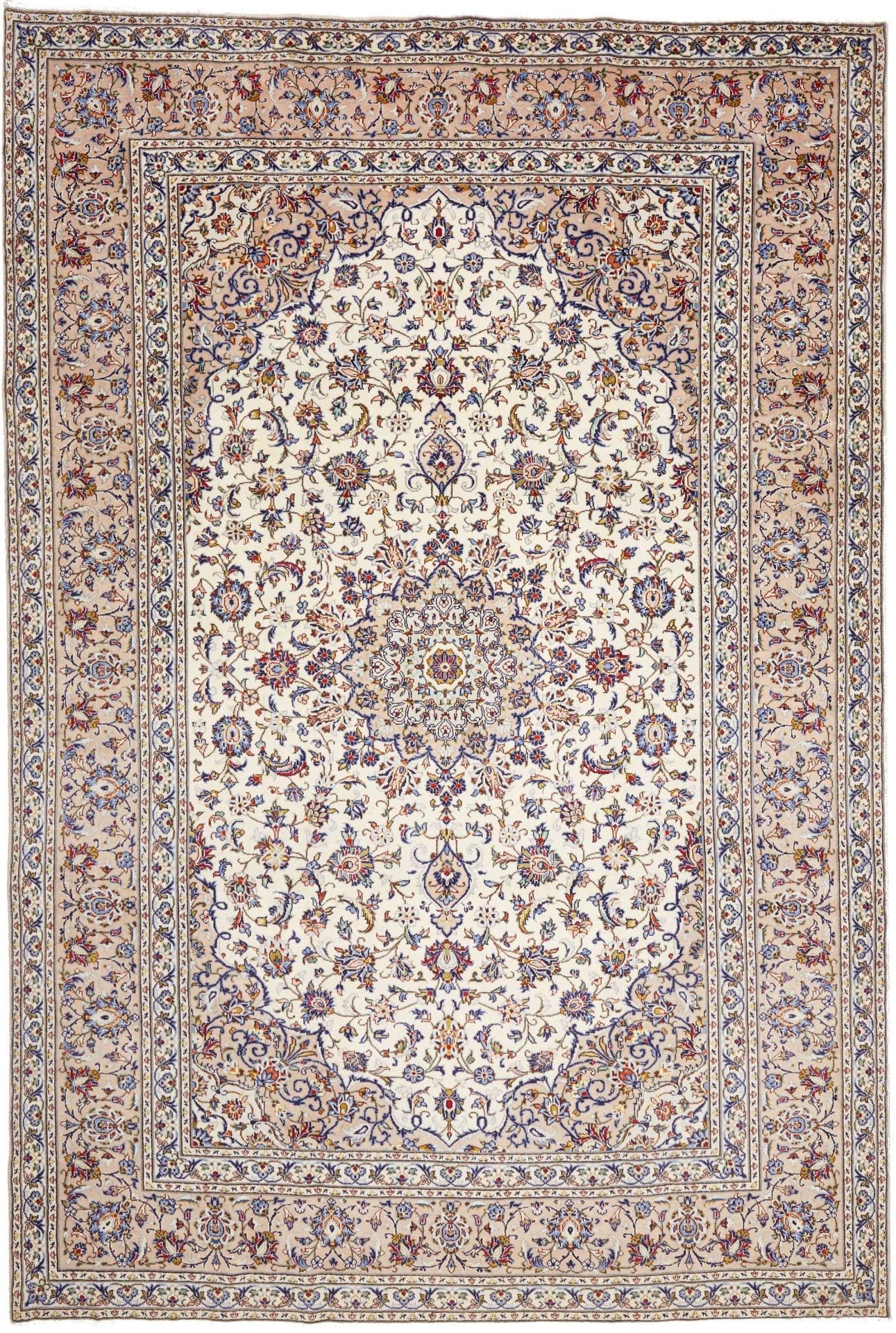 Kashan Persian Rug 246 × 363 cm, Wool, hand-knotted