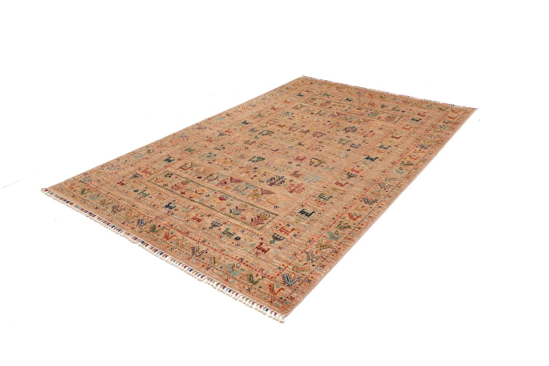 Samarkand Pakistani Rug 167 × 244 cm, Wool, hand-knotted