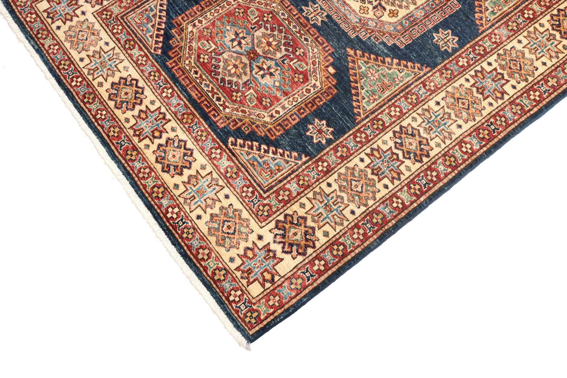 Kazak Pakistani Rug 126 × 181 cm, Wool, hand-knotted