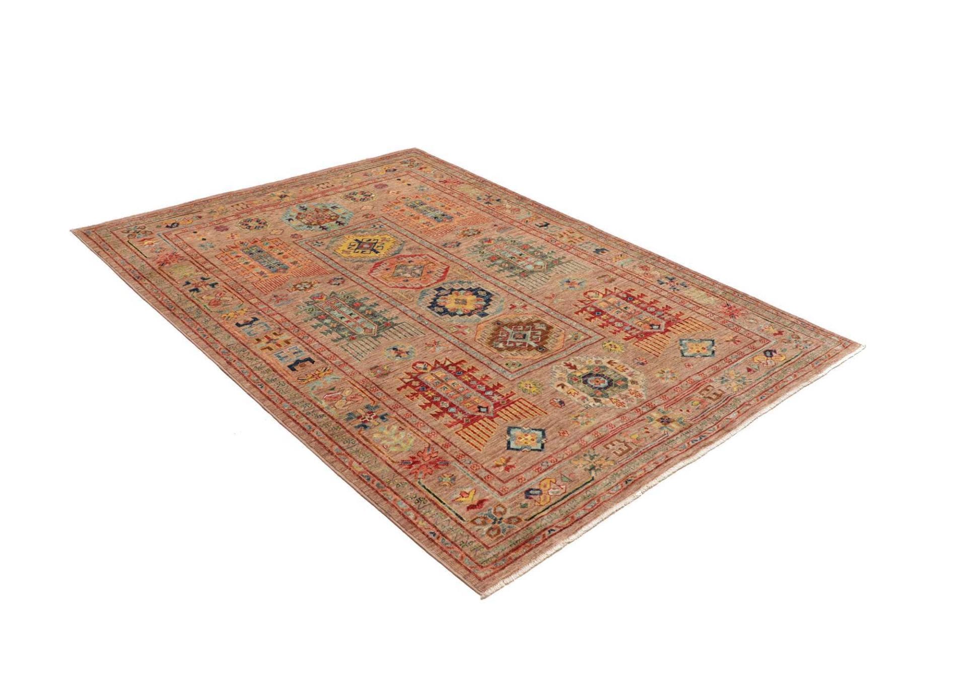 Samarkand Pakistani Rug 154 × 203 cm, Wool, hand-knotted