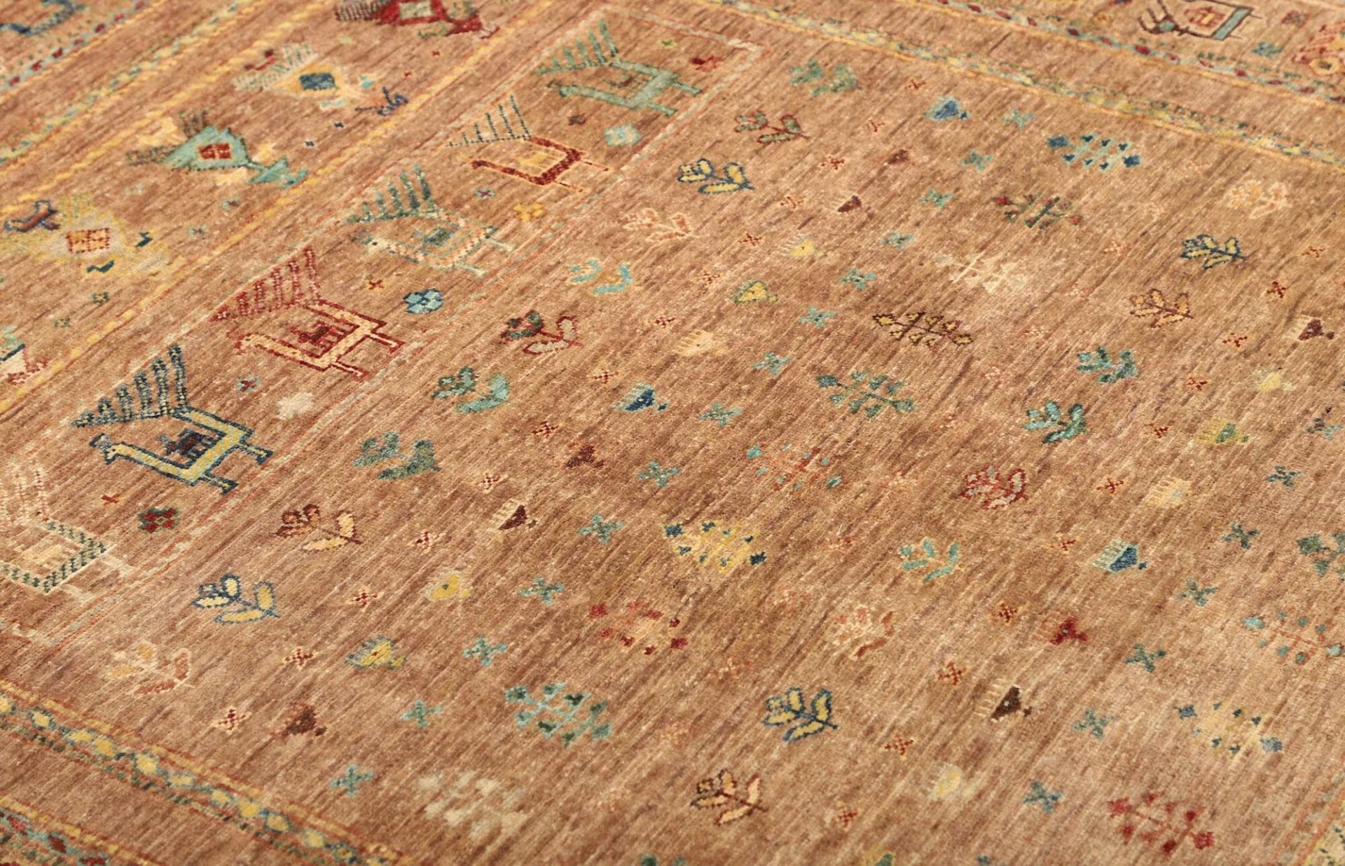 Samarkand Pakistani Rug 149 × 205 cm, Wool, hand-knotted