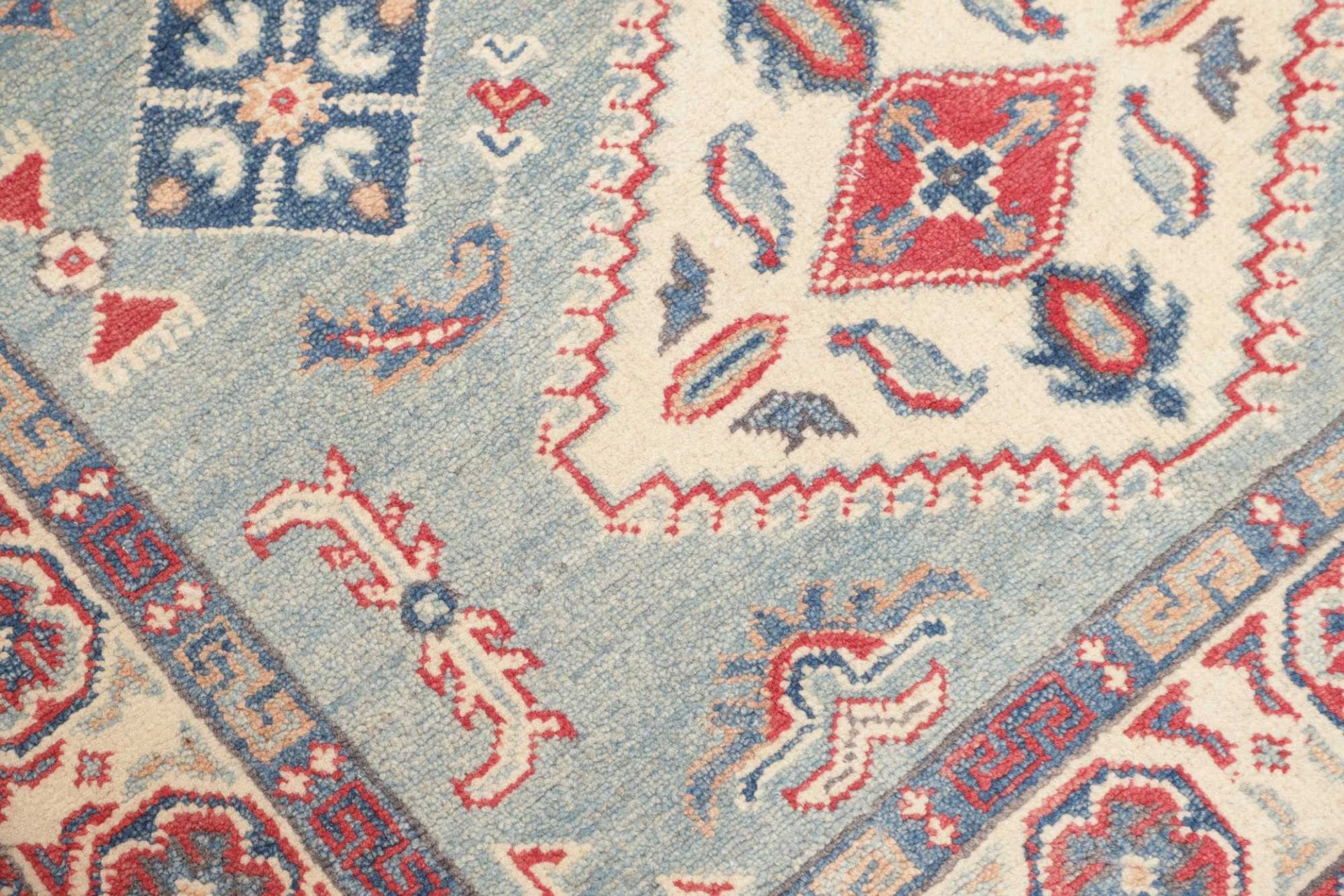 Hand-Knotted Wool Kazak Pakistani Rug, 103 × 149 cm