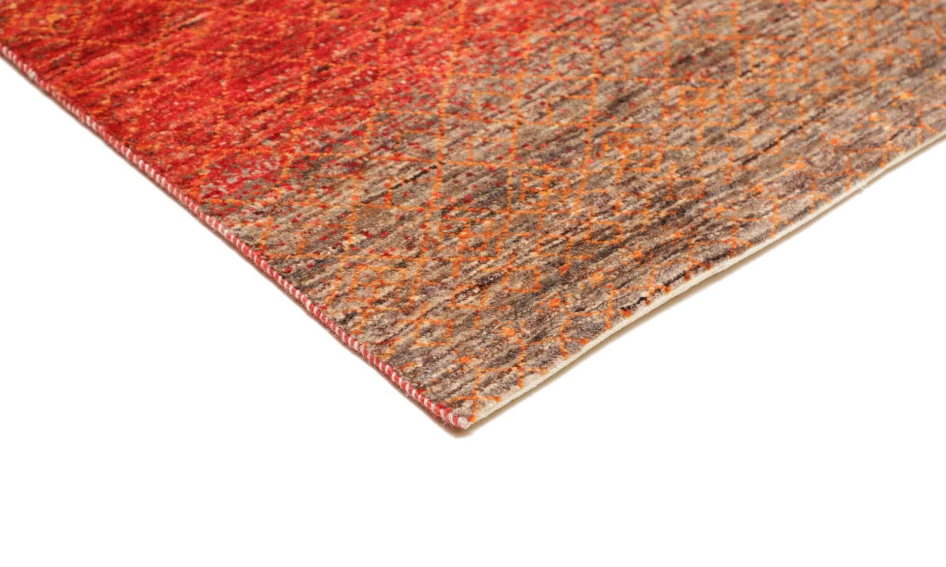 Hand-Knotted Wool Loribaft Pakistani Rug, 95 × 152 cm