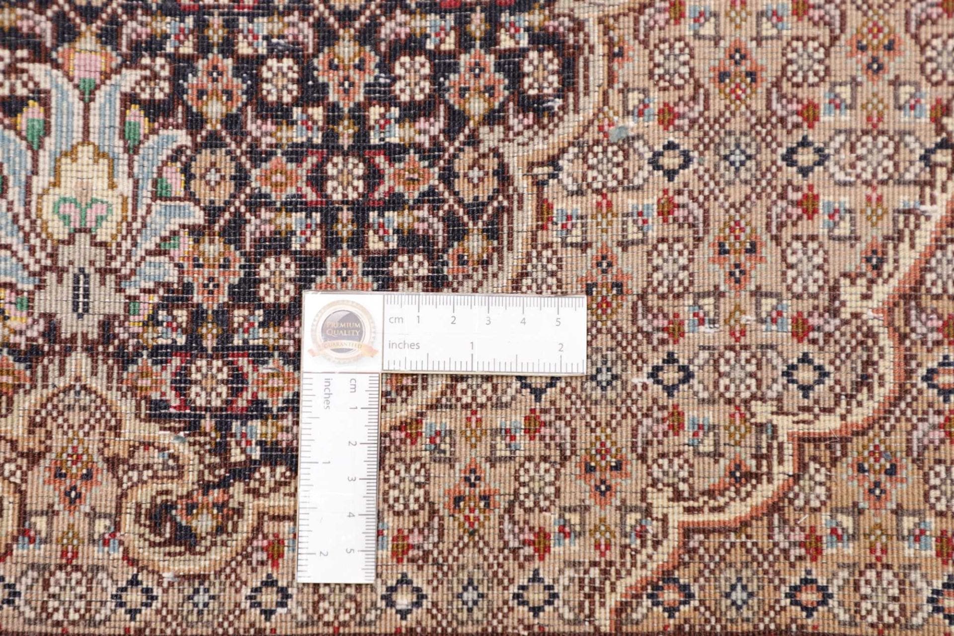 tabriz-mahi-teppich-88-x-252-cm-hochwertige-schurwolle-handgeknupft-9 Hand-Knotted Wool Tabriz Persian Rug, 88 × 252 cm