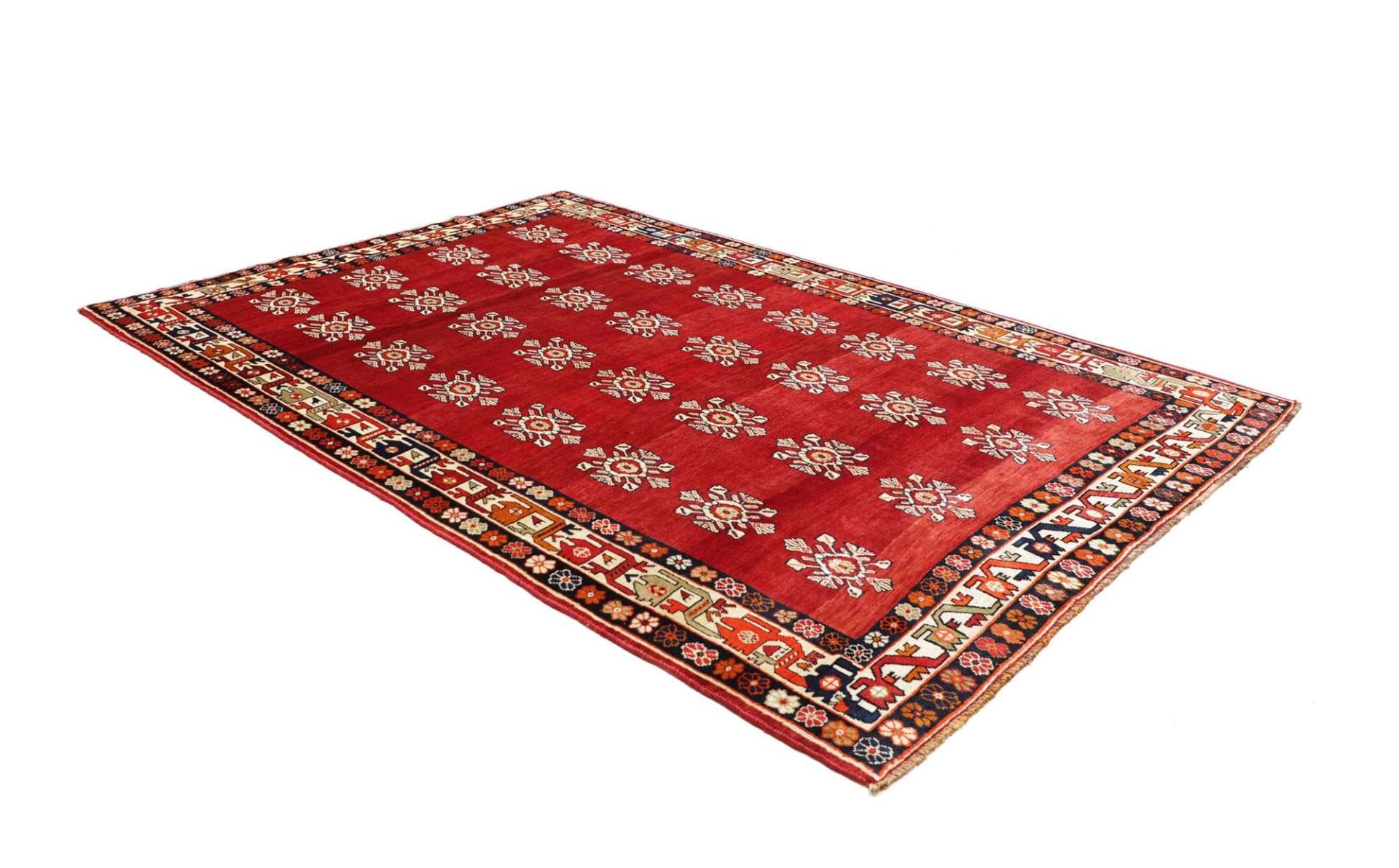 shiraz-teppich-211-x-300cm-aus-wolle-handgeknupft-perserteppich-2 Shiraz Persian Rug 211 × 300 cm, Wool, hand-knotted