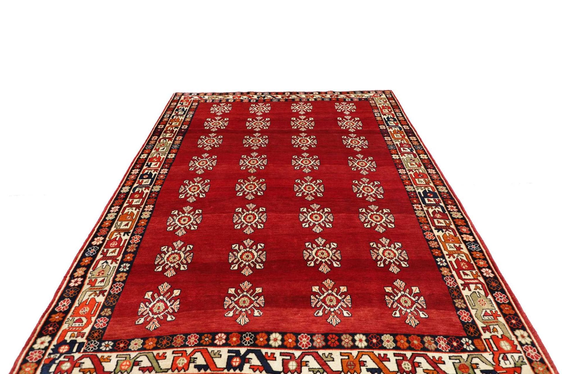 shiraz-teppich-211-x-300cm-aus-wolle-handgeknupft-perserteppich-3 Shiraz Persian Rug 211 × 300 cm, Wool, hand-knotted