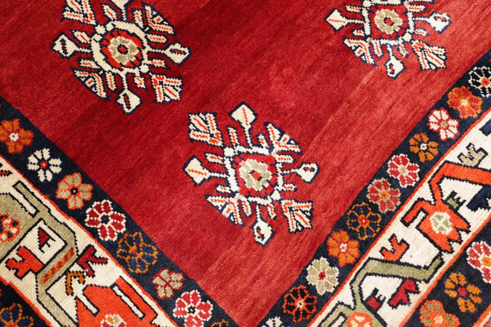 shiraz-teppich-211-x-300cm-aus-wolle-handgeknupft-perserteppich-5 Shiraz Persian Rug 211 × 300 cm, Wool, hand-knotted