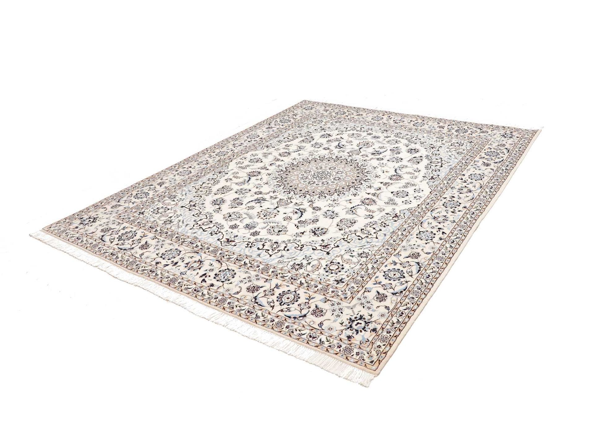 Nain Persian Rug 208 × 259 cm, Wool, hand-knotted