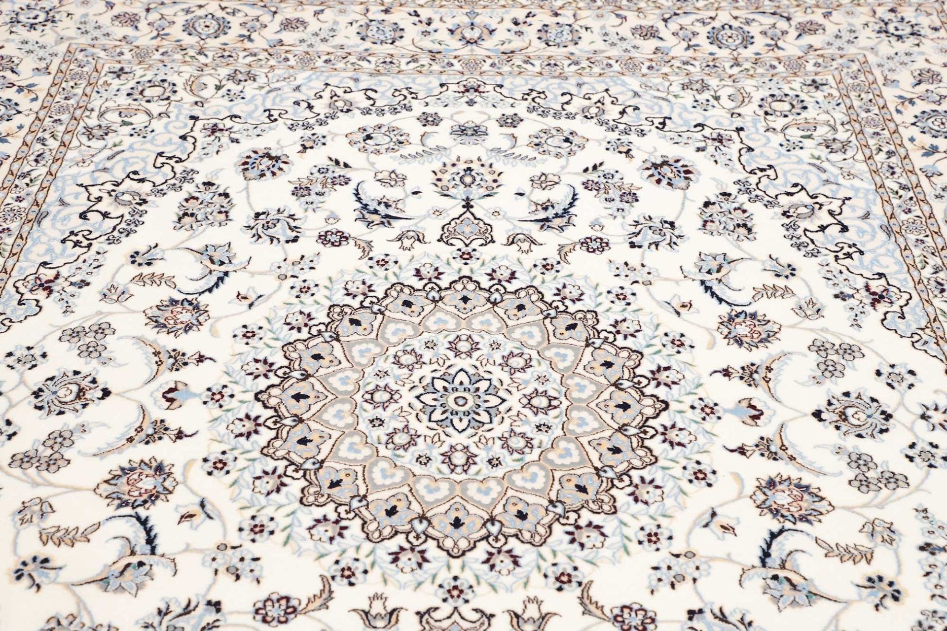 Nain Persian Rug 208 × 259 cm, Wool, hand-knotted