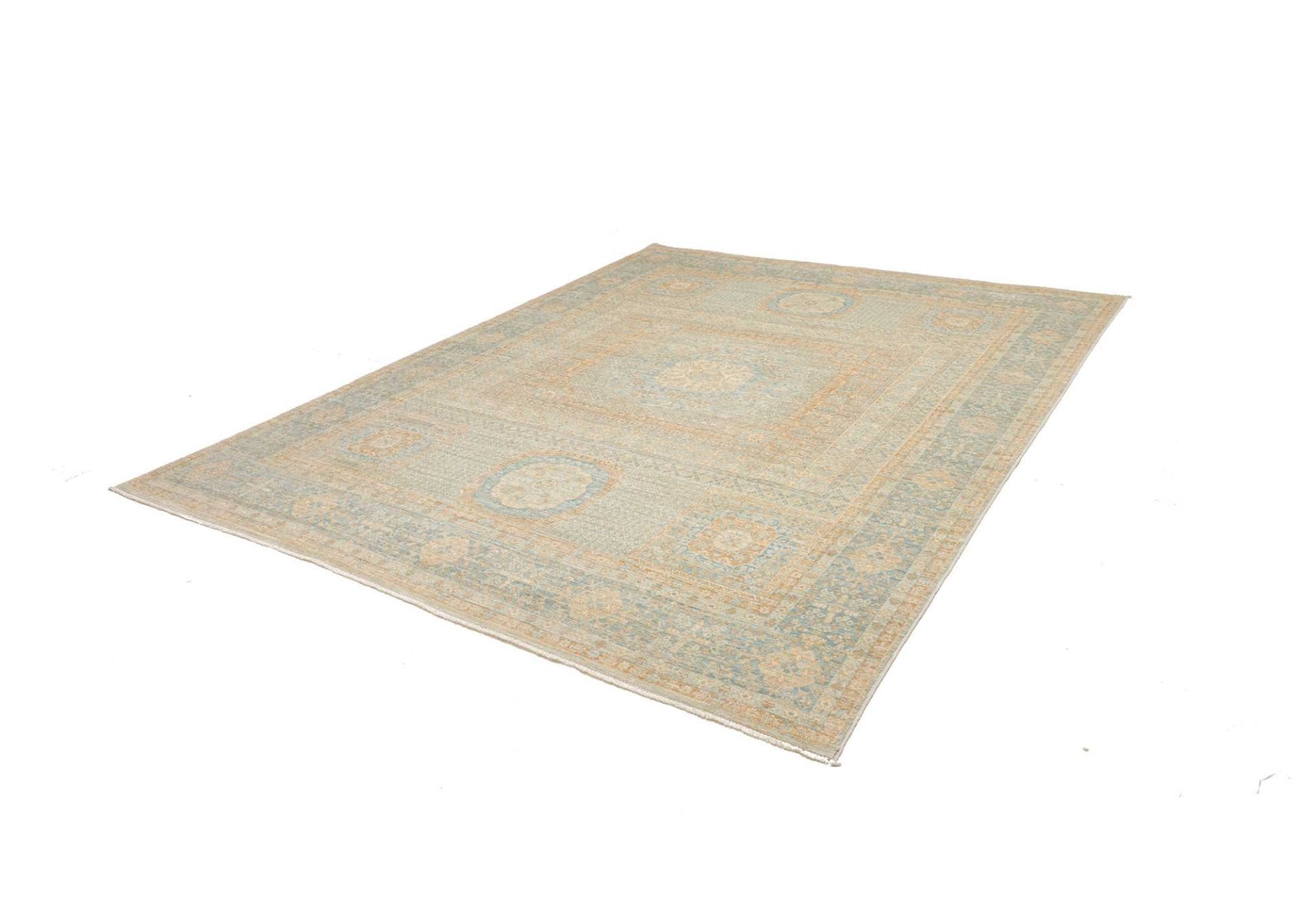Mamluk Pakistani Rug — hand-knotted, 243 × 294 cm, Wool
