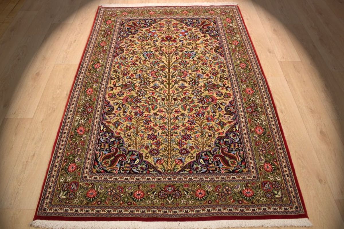 perser-teppich-gom-221x146-cm-naturfarben-handgeknupft Qom Persian Rug — hand-knotted, Wool