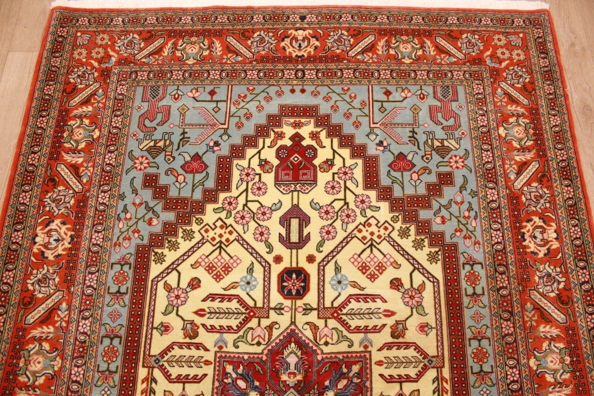perser-teppich-gom-210x142-cm-handgeknupft-naturfarben-harmonisch-2 Qom Persian Rug — hand-knotted, Wool