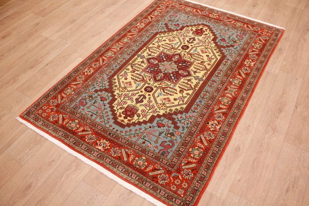 perser-teppich-gom-210x142-cm-handgeknupft-naturfarben-harmonisch-3 Qom Persian Rug — hand-knotted, Wool