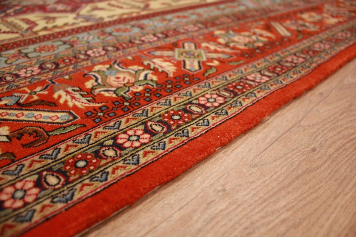 perser-teppich-gom-210x142-cm-handgeknupft-naturfarben-harmonisch-8 Qom Persian Rug — hand-knotted, Wool