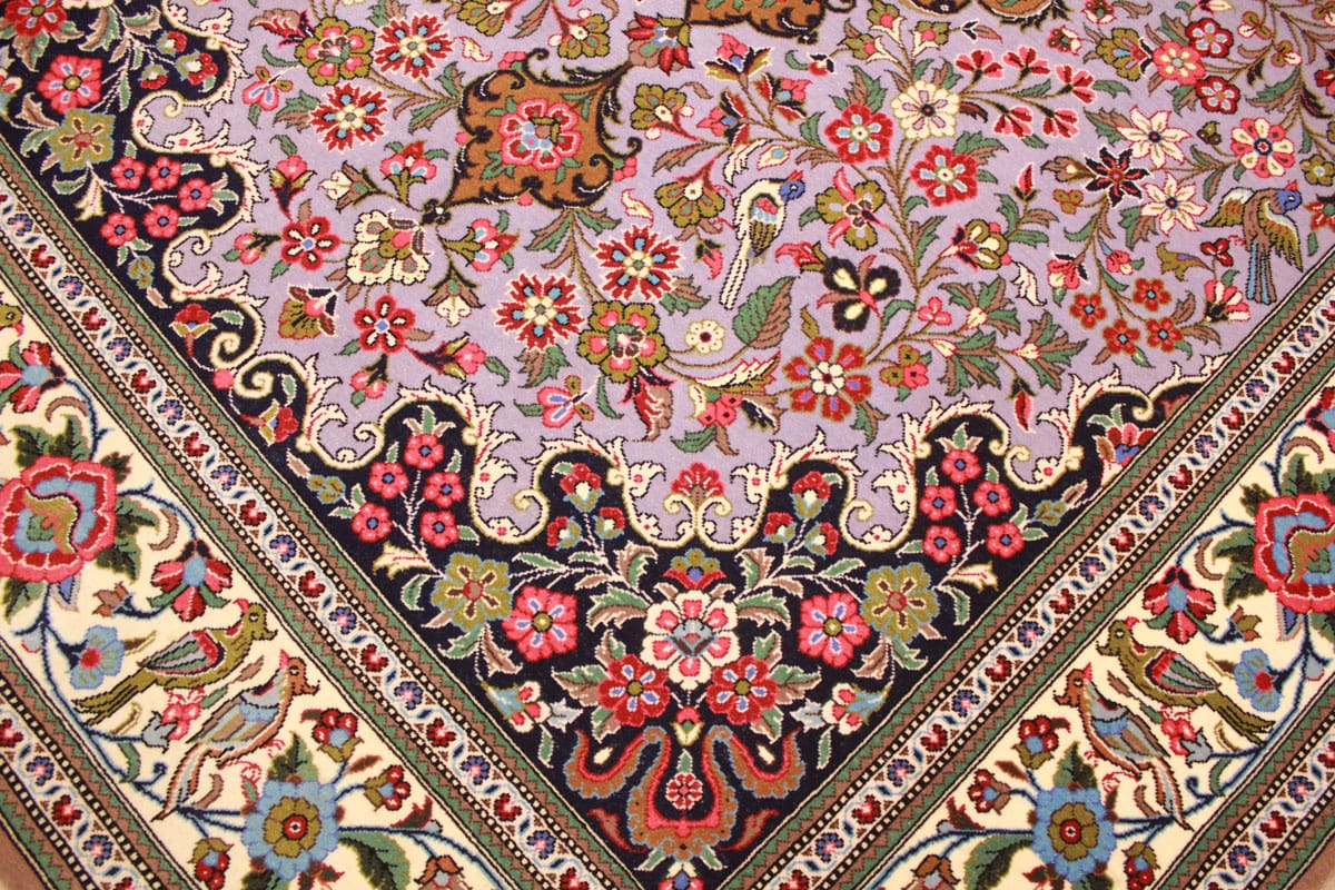 perser-teppich-ghom-202x139-cm-lila-handgeknupft-naturfarben-5 Qom Persian Rug — hand-knotted, Wool