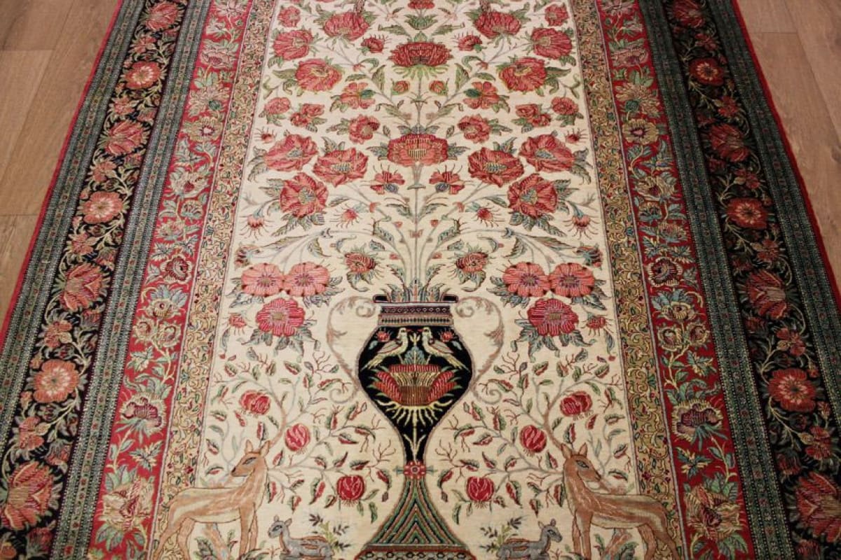 perserteppich-ghom-209x140-cm-seidenteppich-unikat-handgeknupft-2 Qom Persian Rug