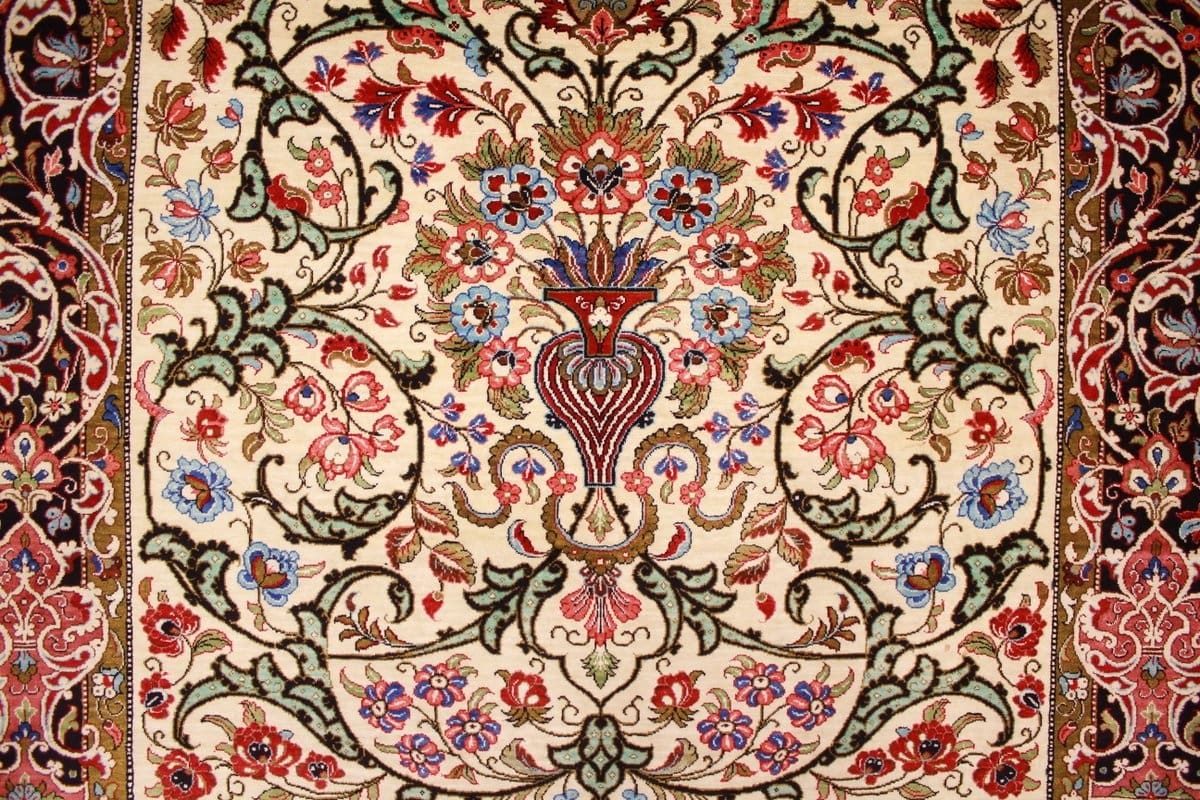 orientteppich-ghom-158x103-cm-beige-feine-seide-handgeknupft-7 Qom Persian Rug — hand-knotted, Silk