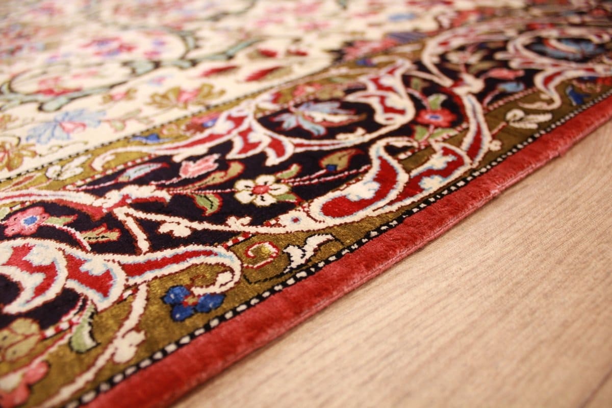 orientteppich-ghom-158x103-cm-beige-feine-seide-handgeknupft-9 Qom Persian Rug — hand-knotted, Silk