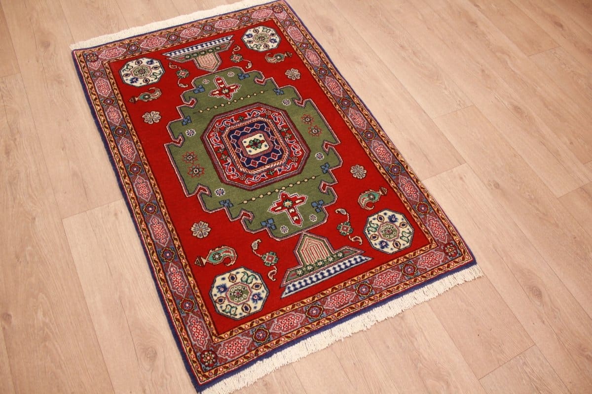 perser-teppich-ghom-126x84-cm-rot-wolle-handgeknupft-1 Qom Persian Rug — hand-knotted, Wool