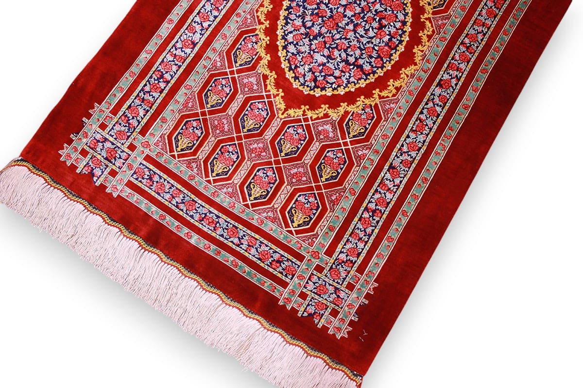 orientteppich-seidenteppich-laufer-ghom-310x81-cm-naturfarben-handgeknupft-12 Qom Persian Rug — handmade, Silk