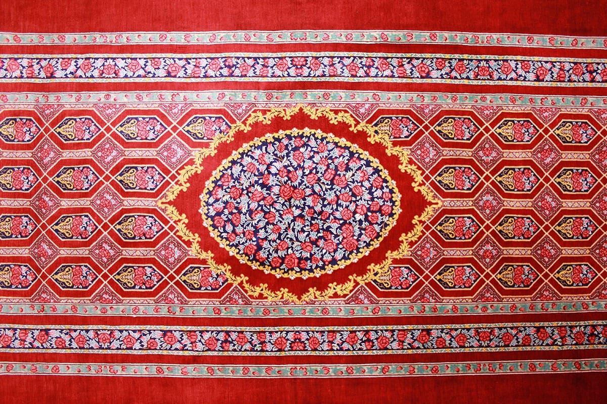 orientteppich-seidenteppich-laufer-ghom-310x81-cm-naturfarben-handgeknupft-15 Qom Persian Rug — handmade, Silk
