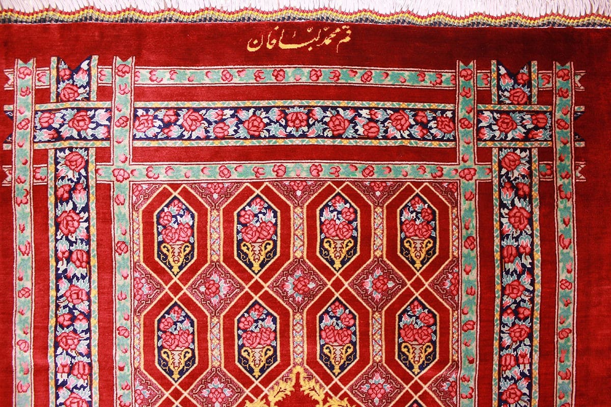 orientteppich-seidenteppich-laufer-ghom-310x81-cm-naturfarben-handgeknupft-17 Qom Persian Rug — handmade, Silk