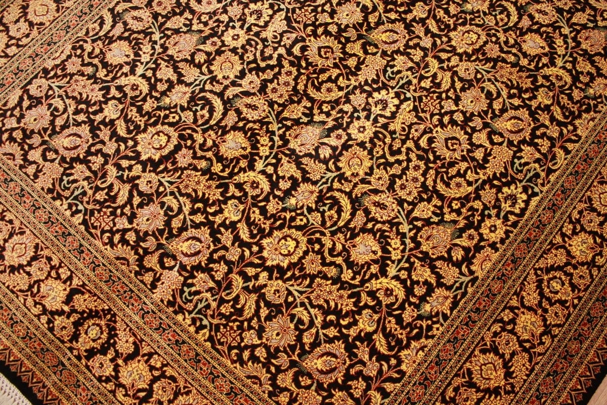 perser-teppich-ghom-242x161-cm-reiner-seide-feine-muster-handgeknupft-5 Qom Persian Rug — hand-knotted, Silk