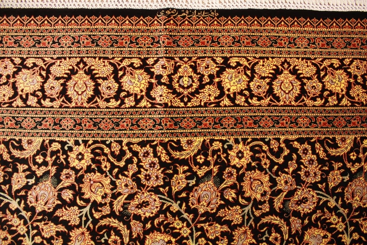 perser-teppich-ghom-242x161-cm-reiner-seide-feine-muster-handgeknupft-8 Qom Persian Rug — hand-knotted, Silk
